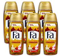 Fa Golden Temples - Gel de ducha (6 unidades, 250 ml, 6 unidades)