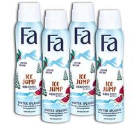 FA Ice Jump - Desodorante en spray (4 unidades, 150 ml)