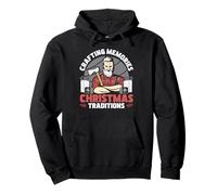 FA La La La Flossing Todo El Día Dentista Dental Navidad Sudadera con Capucha
