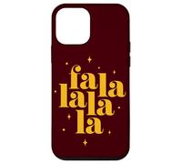 FA La La La La Deck The Halls Acogedor villancico navideño Carcasa para iPhone 12 Mini