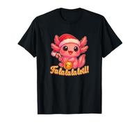 FA La La La Lotl - Cute Christmas Axolotl Pun Holiday Camiseta
