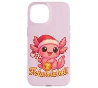 FA La La La Lotl - Cute Christmas Axolotl Pun Holiday Carcasa para iPhone 15