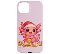 FA La La La Lotl - Cute Christmas Axolotl Pun Holiday Carcasa para iPhone 15 Plus