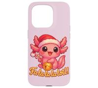 FA La La La Lotl - Cute Christmas Axolotl Pun Holiday Carcasa para iPhone 15 Pro