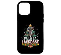 FA Lala Lacrosse Árbol De Navidad Decoración Deporte Jugador Equipo Carcasa para iPhone 12 Mini