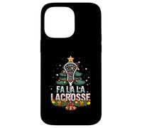 FA Lala Lacrosse Árbol De Navidad Decoración Deporte Jugador Equipo Carcasa para iPhone 14 Pro MAX