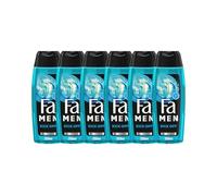 Fa Men, Gel de Ducha Cuerpo Hombre, Kick Off, Sensación de frescura, 3 en 1 | kick off, gel de ducha hombre, 3 en 1 cuerpo pelo cara, perfume acuático, de larga duración, vegano, frescura