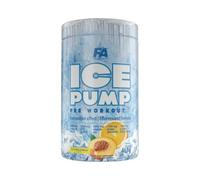 FA Nutrition Ice Pump Booster | 463 g por recipiente, entrenamiento pre-entrenamiento, efecto de enfriamiento corporal, L-citrulina, beta alanina, cafeína, suplemento dietético (Citrus Peach)