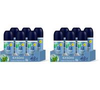 Fa Sport Desodorante en Roll-On (6 x 50 ml), roll-on antitranspiración y antimanchas, desodorante sin aluminio deportivo y con hasta 48 horas de protección, fórmula vegana* (Paquete de 2)