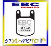 FA050 Pastillas Orgánicas Aramid Anteriores Izquierda EBC Puch X 50 Imola