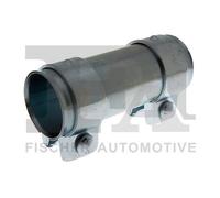 FA1 Conector de tubo de escape Abrazadera doble 114-860 Ø60 mm para VW Opel Audi Ford