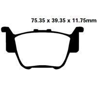 FA373R Tuff Oro Pastillas de Freno - Metal Sinterizado para Honda TRX 420