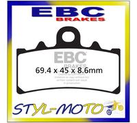 Pastillas de freno delanteras estándar KTM Duke 125cc EBC