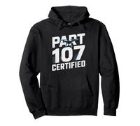 FAA Part 107 Certified Remote Pilot Commercial Drone Sudadera con Capucha