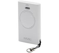 Faac 787007 XT2 433 SLH Transmisor de 2 canales control remoto automatización de puertas, 433 MHz, blanco