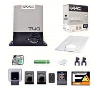 FAAC DELTA 2 740 KIT DE PUERTA CORREDIZA AUTOMATISMO ABREPUERTAS ELÉCTRICO DF