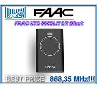 FAAC XT2 868 SLH LR negro. Puerta de control remoto mando transmisor, 868Mhz código variable llave de control !!!
