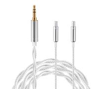 FAAEAL Cable de actualización chapado en cobre plateado para auriculares Sennheiser HD800S, HD820, HD800, interfaz equilibrada de 2,5 mm/3,5 mm/4,4 mm (enchufe de 3,5 mm)