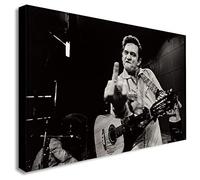 FAB Johnny Cash - Lienzo Decorativo para Pared, Varios tamaños (A1 32 x 24 Pulgadas)