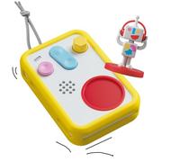 FABA Bundle Cuentacuentos Interactivo para niños y niñas de 0 a 10 años, Personaje Sonoro Faba•Me, Luz de Noche, Juego Educativo, versión en español + Funda Protectora Patapum, Amarillo, Silicona