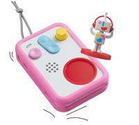 FABA Bundle Cuentacuentos Interactivo para niños y niñas de 0 a 10 años, Personaje Sonoro Faba•Me, Luz de Noche, Juego Educativo, versión en español + Funda Protectora Patapum, Rosa, Silicona
