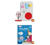 FABA Bundle Cuentacuentos Interactivo para niños y niñas de 0 a 10 años, Personaje Sonoro Faba•Me, Luz de Noche, Juego Educativo + Libro Otto, Espino y el Salvamento de la Tortuga - Lee y Escucha