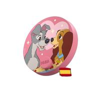 FABA Disco Sonoro Disney - La Dama y el Vagabundo - Historias sonoras para niños 5-10 años, Reproducción con el Cuentacuentos y FAB Juguete Educativo, versión en español