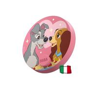 FABA Disco Sonoro Disney - Lilli y el Vagabundo - Historias y Cuentos sonoros para niños y niñas de 5 a 10 años - Escuchable con el Contador de Historias y FAB Juego Educativo versión Italiana