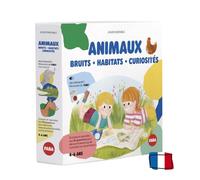 FABA Game - Animales: Ruidos, hábitats, curiosidad - para Usar con FABA+, Niños 4-6 Años, Juego Educativo, Versión en francés