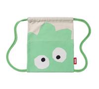FABA - Mochila con cordón Hop verde | Mochila para FABA Raccontastorie y FAB cierre de cordón con doble cordón