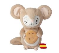 FABA Peluche - ¡Todos a Dormir con Óscar! - Historias sonoras para niños y niñas 10 Mes+, Reproducción con FABA Cuentacuentos y FABA+, Juguete Educativo, versión en español