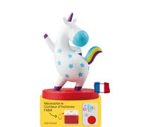 FABA Personaje de Sonido El Unicornio Fantasía - Canciones - Juguete, Contenido Educativo, Versión Francesa, Niños 3+ Años