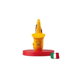 FABA Personaje sonoro - A Ritmo de Jazz - Músicas, Canciones y Sonidos, Juguete con Contenido Educativo, niños y niñas 0+ años, versión Italiana