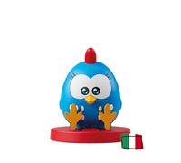 FABA Personaje sonoro Gallina Puntolina, Historias y Cuentos sonoros, Contenido Educativo, Juego versión Italiana, niños y niñas 2-4 años