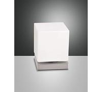 FABAS LUCE 3407-30-178 Lámpara de mesa LED BRENTA 6 W 540 m níquel satinado regulación de luz al tacto