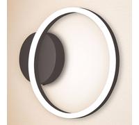 Fabas Luce Aplique LED Giotto, 1 luz, negro