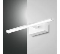 Fabas Luce Aplique LED Nala, blanco, anchura 30 cm