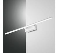 Fabas Luce Aplique LED Nala, blanco, anchura 75 cm