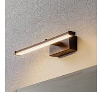 Fabas Luce Aplique LED Nala, negro, anchura 30 cm True