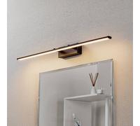 Fabas Luce Aplique LED Nala, negro, anchura 75 cm True