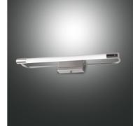 Fabas Luce Aplique LED Rapallo, cromo, IP44, 40 cm