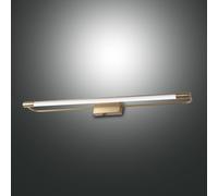 Fabas Luce Aplique LED Rapallo, latón, IP44, 60 cm