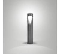 Fabas Luce Bolardo luminoso LED Teo, 60 cm de altura, negro, metal, IP65