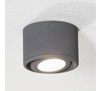 Fabas Luce Foco LED de techo Anzio con cabezal orientable ant