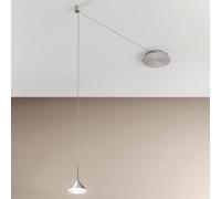 Fabas Luce Lámpara colgante LED Isabella, 1 luz, aluminio