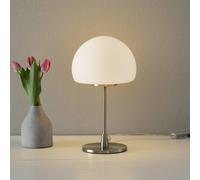 Fabas Luce Lámpara de mesa Gaia con función táctil blanco