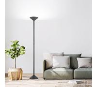 Fabas Luce Lámpara de pie LED Tratto, antracita, metal, CCT, atenuable