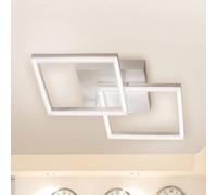Fabas Luce Lámpara LED de techo Bard con 2 puntos de luz