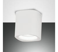 Fabas Luce Plafón Smooth, 1 luz, blanco, IP44