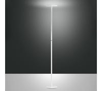 Fabas Luce Regina lámpara de pie LED, blanca, CCT, atenuable, altura 180 cm
